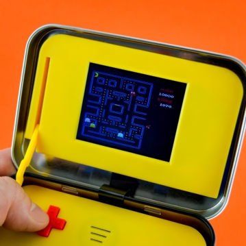 PacMan Arcade Game in a Tin