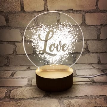 Light Up Personalised signs