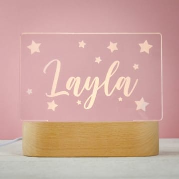 Light Up Personalised signs