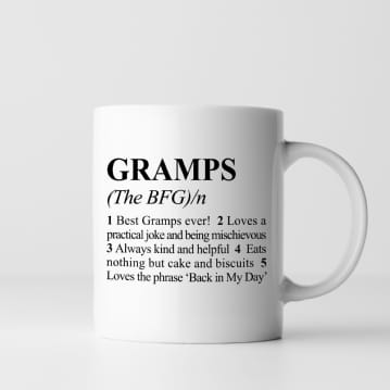Personalised Grandad Mug