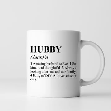 Work hubby mug online