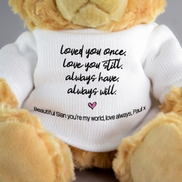 I love you my teddy bear online