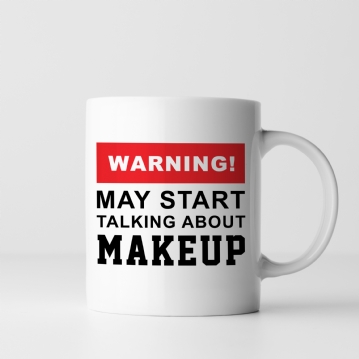 Warning! May Start Talking About... Women's Mug