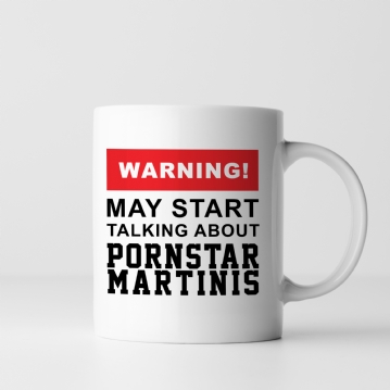 Warning! May Start Talking About... Women's Mug