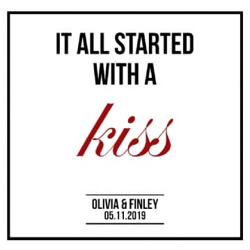 'It All Started With A' Personalised Mug