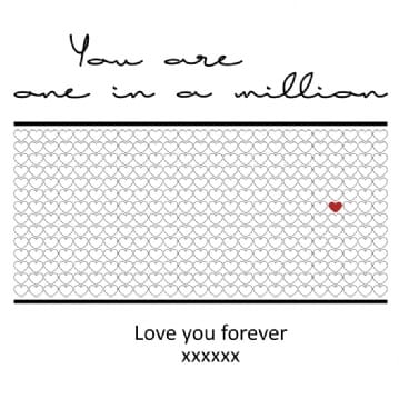 Personalised You're One In A Million Mug