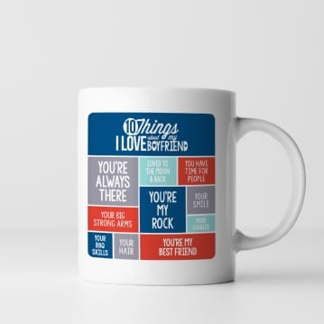 Personalised boyfriend mug online