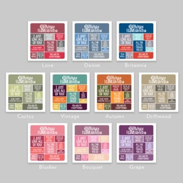 Personalised 10 Things I Love About You Mug