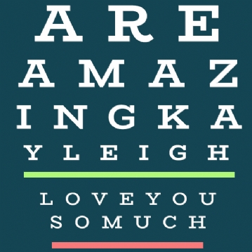 Personalised Eye Test Mug