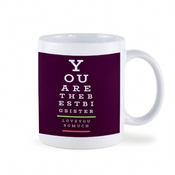 Personalised Eye Test Mug
