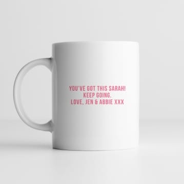 Personalised Inspirational and Motivational Mugs