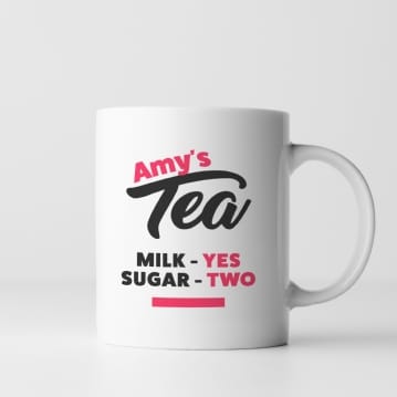Personalised Tea Mug