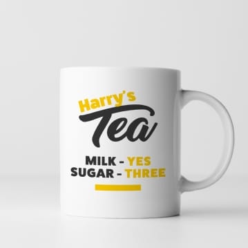 Personalised Tea Mug