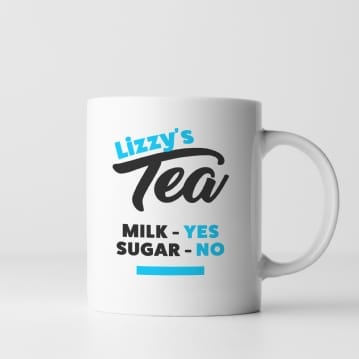Personalised Tea Mug