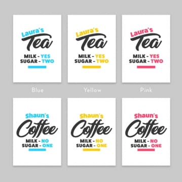 Personalised Tea Mug