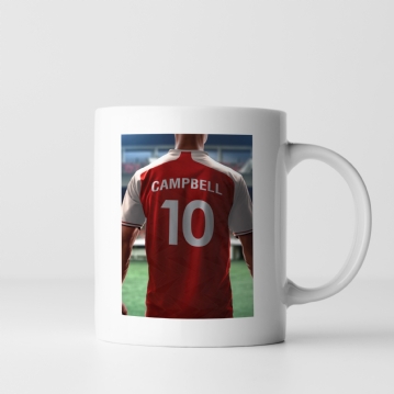 Personalised Football Shirt Mug