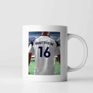 Personalised Football Shirt Mug