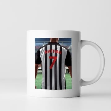 Personalised Football Shirt Mug