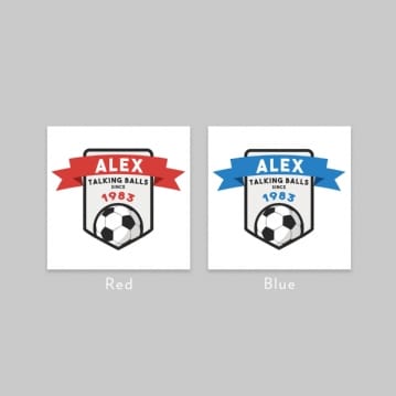 Personalised "Talking Balls" Football Year Mug