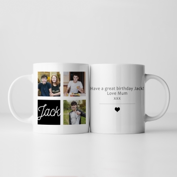 Personalised Photo Celebration Mug