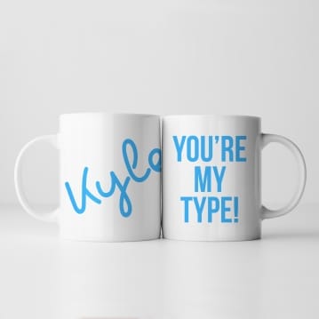 Love Catch Phrase Personalised Mugs