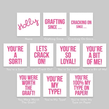 Love Catch Phrase Personalised Mugs