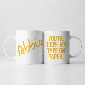 Love Catch Phrase Personalised Mugs