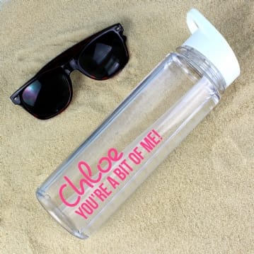 Personalised Love Catch Phrase Water Bottles