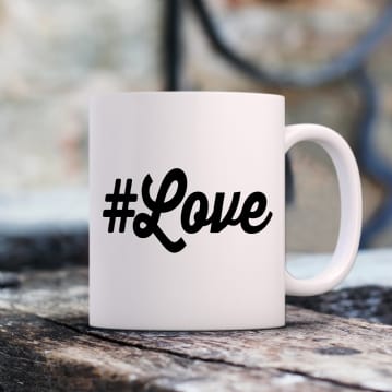 Hashtag Mugs