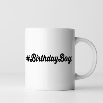 Personalised Hashtag Mug