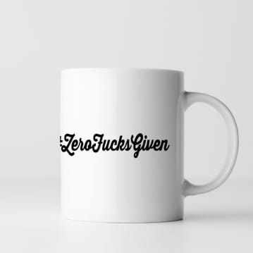 Rude & Cheeky Hashtag Mugs
