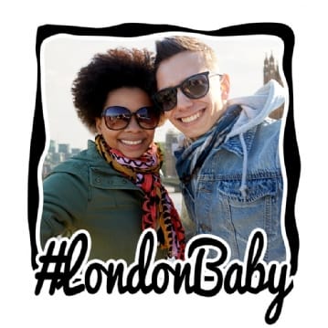 Personalised Hashtag Photo Mug