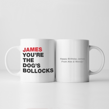 Personalised Swearing Motivational Mugs