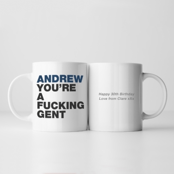 Personalised Swearing Motivational Mugs