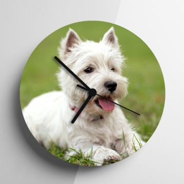 Personalised Glass Photo Clock 