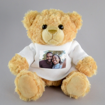 Personalised Photo Teddy Bear Find Me A Gift