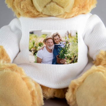 Personalised Photo Teddy Bear