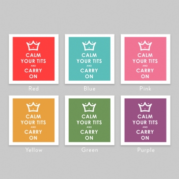 Funny Keep Calm and Carry On Mug 