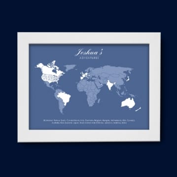 Personalised Adventures Poster