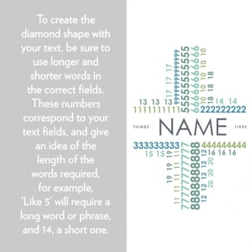 Personalised Light Box - Likes