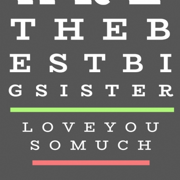 Eye Test Personalised Light Box
