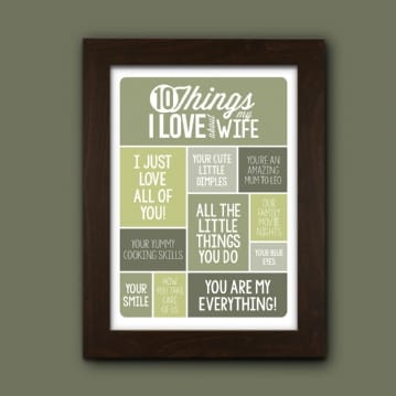 What should i buy my wife shop