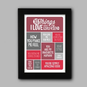 Things you can make for store your girlfriend