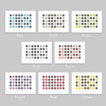 Personalised 18th Birthday Circles Light Box