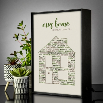 Personalised I Love My Home 