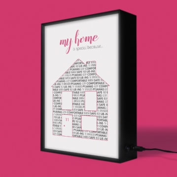 Personalised I Love My Home 