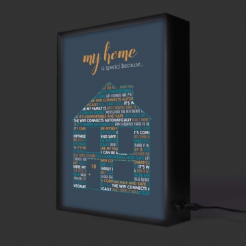 Personalised I Love My Home 