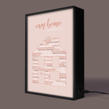 Personalised I Love My Home 