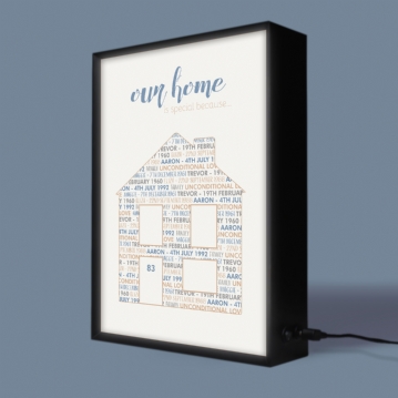 Personalised I Love My Home 