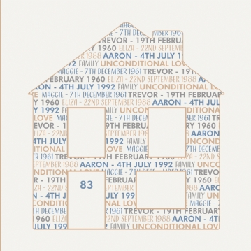 Personalised I Love My Home 